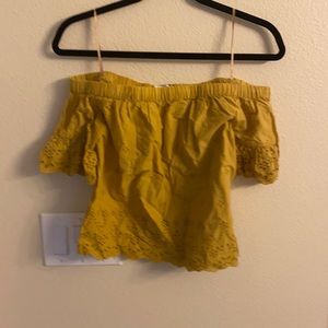 Madewell off the shoulder top